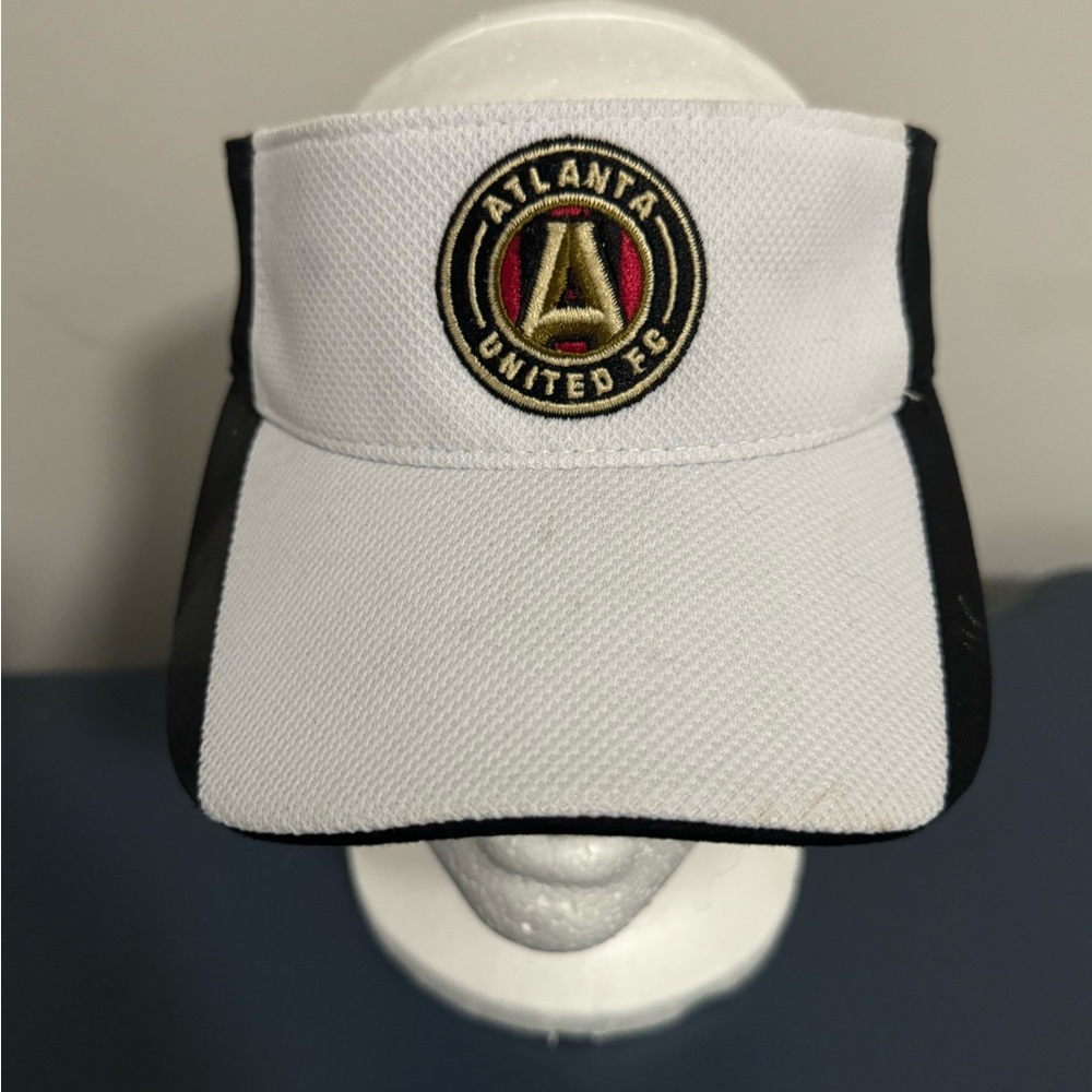 Official Atlanta United White and Black Visor